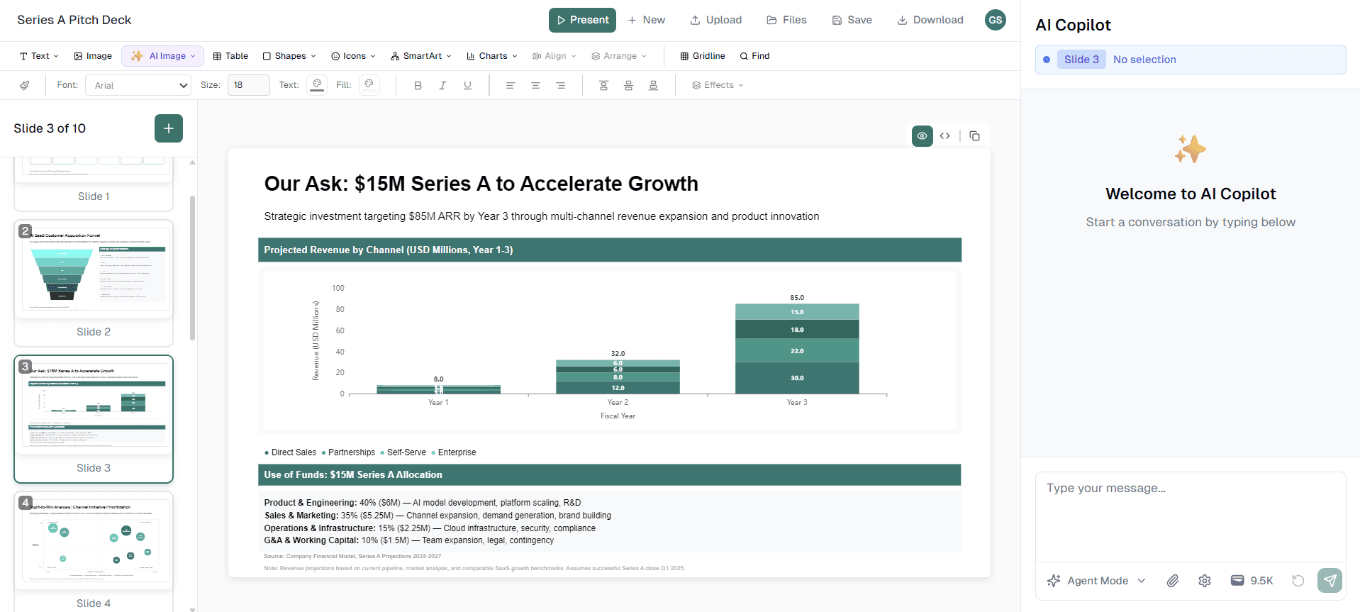 AI Presentation Generator | AI-powered business automation tool